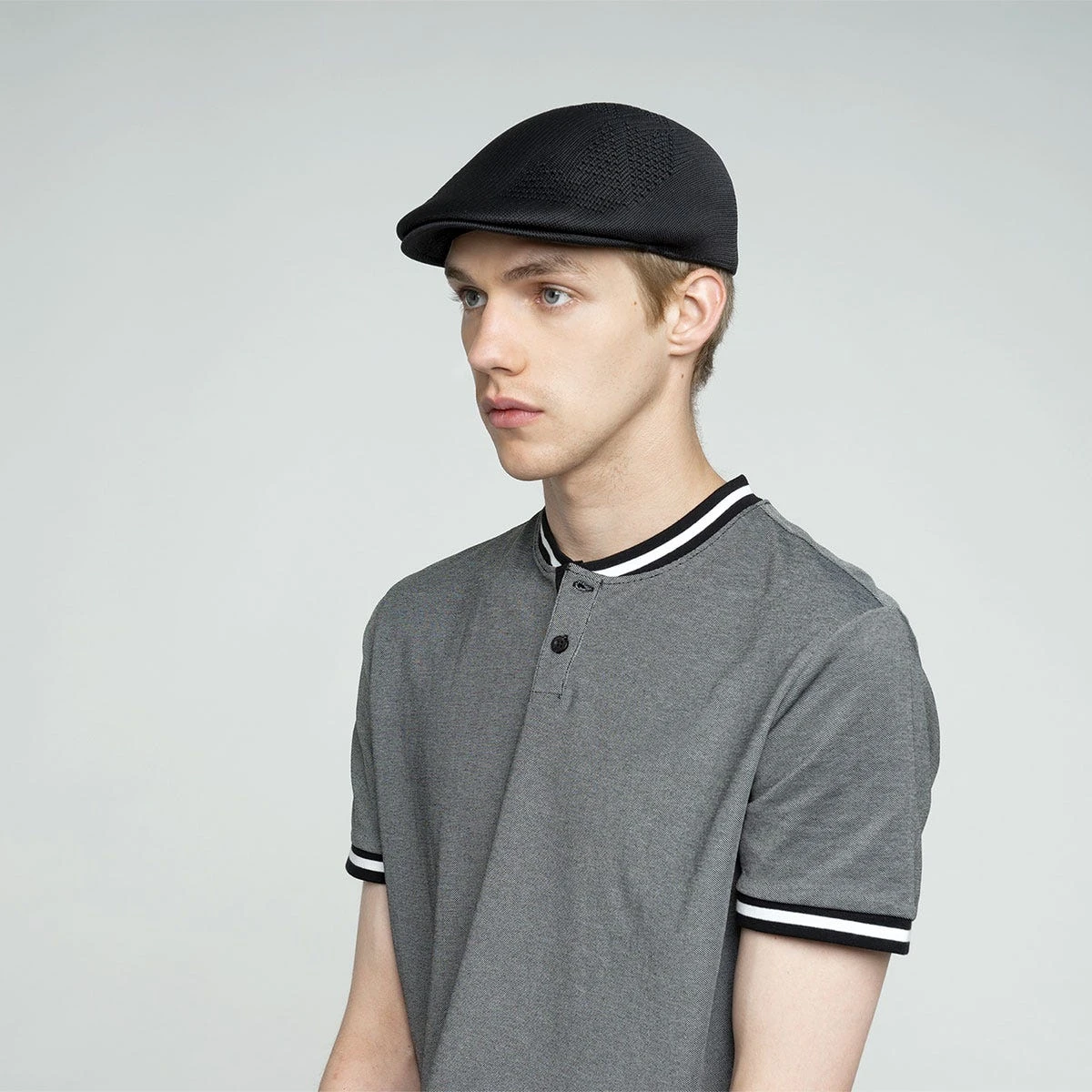 Kangol Neo Geo Polyester Flat Cap 11 Kangol Neo Geo Polyester Flat Cap - Image 11