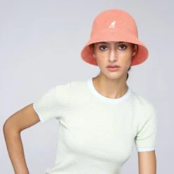 Kangol Bermuda Casual Wool Bucket Hat -Bailey Store kangol tropic bermuda casual peach pink 1