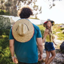 Lenny - Makai Rush Straw Lifeguard Hat -Bailey Store ma104os lifestyle