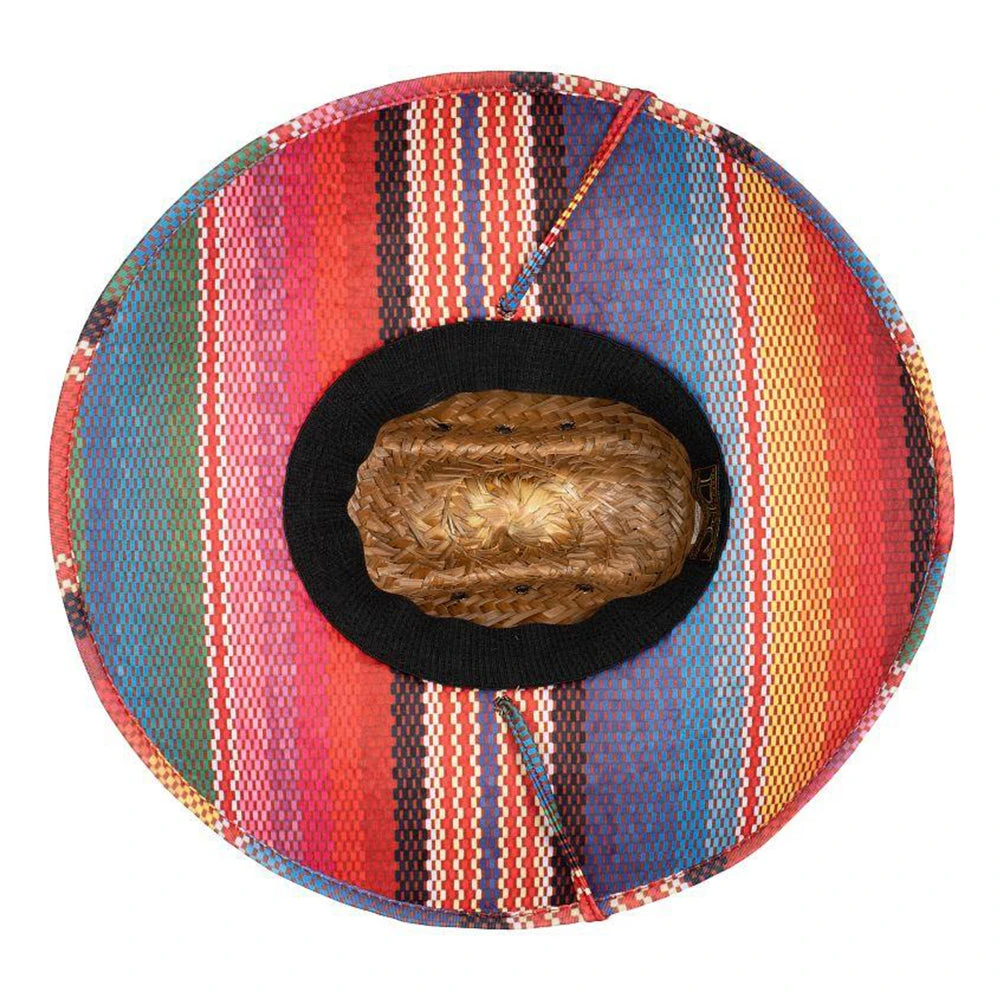 Siesta - Makai Palm Straw Lifeguard Hat 4 Siesta - Makai Palm Straw Lifeguard Hat - Image 4