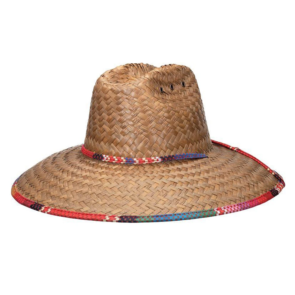 Siesta - Makai Palm Straw Lifeguard Hat 2 Siesta - Makai Palm Straw Lifeguard Hat - Image 2