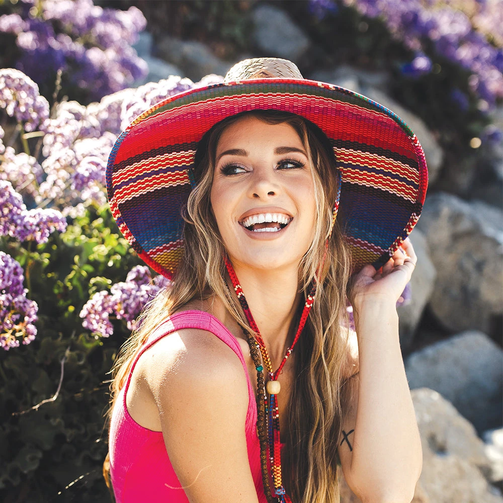 Siesta - Makai Palm Straw Lifeguard Hat 5 Siesta - Makai Palm Straw Lifeguard Hat - Image 5