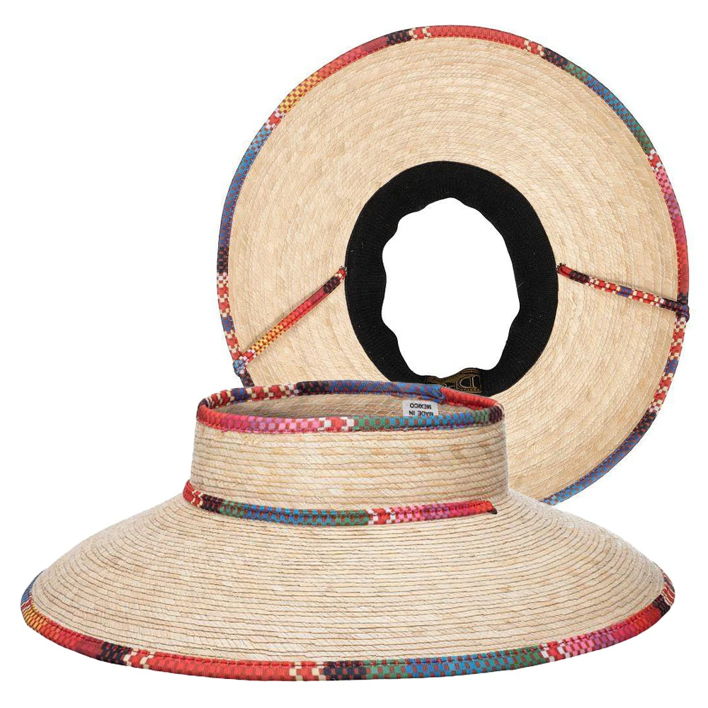 Frio - Makai Palm Straw Visor Hat 2 Frio - Makai Palm Straw Visor Hat - Image 2