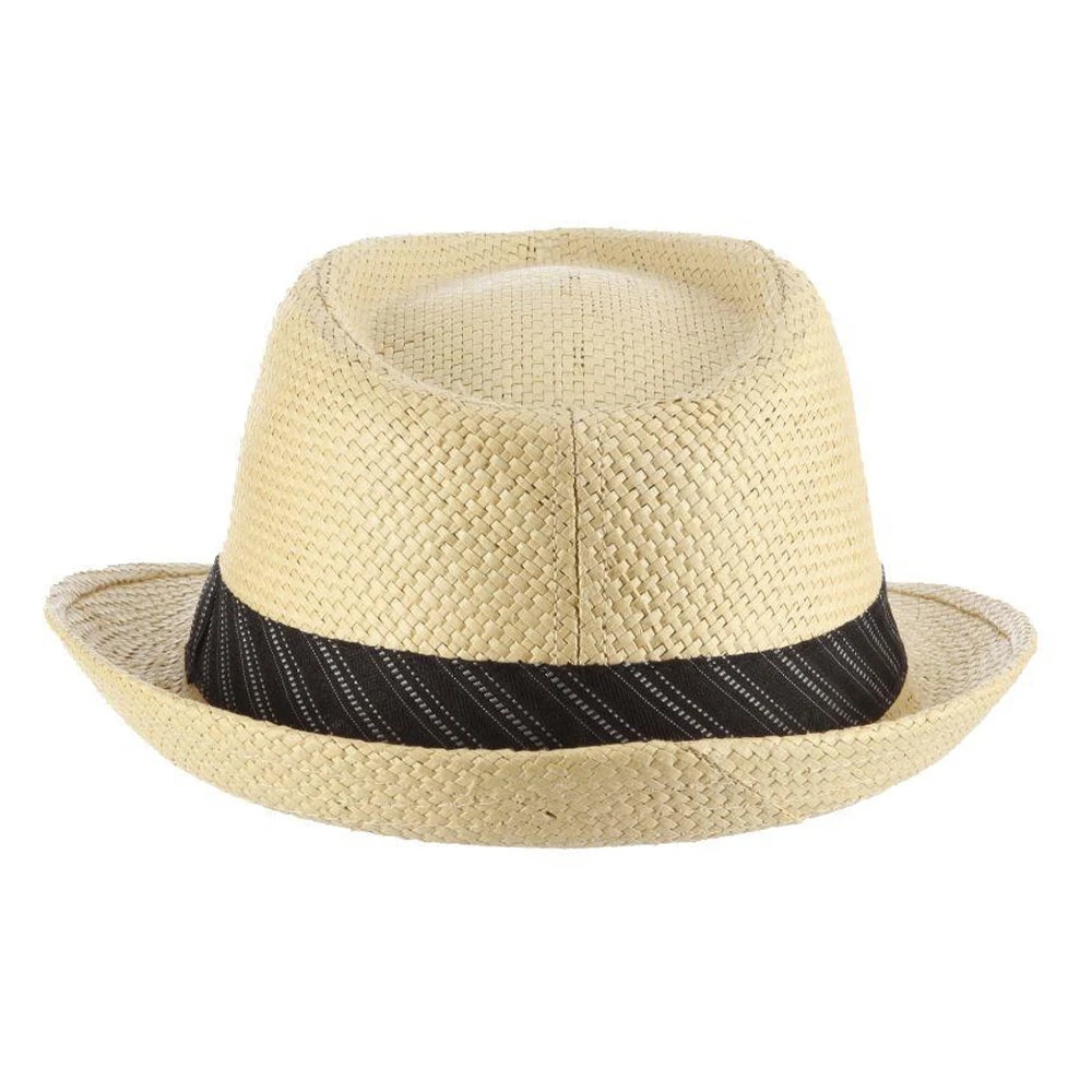 Central - DPC MS177 Sand Matte Toyo Fedora Hat 8 Central - DPC MS177 Sand Matte Toyo Fedora Hat - Image 8