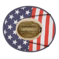 Jingoist - Dorfman Pacific Rush Straw Lifeguard Hat -Bailey Store ms401os 5a