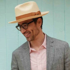 Burnside - Scala P219 Natural Grade 8 Panama Straw Safari Hat -Bailey Store p219 m01