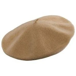 Scala Frenchy - Wool French Beret Hat - 10.5" 35 Scala Frenchy - Wool French Beret Hat - 10.5" -Bailey Store scala beret camel one size fits most cabbie scala white wool french beret hat 10 5 hat 16556509659276