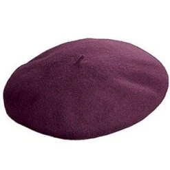 Scala Frenchy - Wool French Beret Hat - 10.5" 37 Scala Frenchy - Wool French Beret Hat - 10.5" -Bailey Store scala beret purple one size fits most cabbie scala white wool french beret hat 10 5 hat 16556509724812