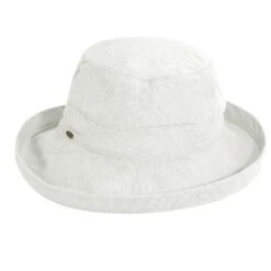 Bliss - Scala LC484 White Cotton Medium Brim Bretton Bucket Hat -Bailey Store scala bretton bliss scala lc484 white cotton medium brim bretton bucket hat hat 16524314902668