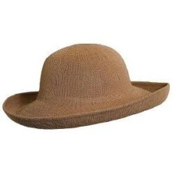 Scala Betsy Desert Poly Knit Bretton Polyester Hat -Bailey Store scala bretton desert one size fits most betsy scala lc541 desert poly knit bretton hat hat 16556511985804