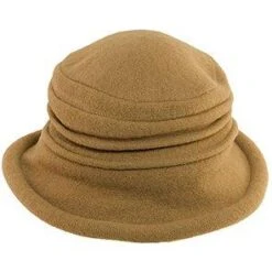 Genevra - Scala LW399 Walnut Crushable Boiled Wool Cloche Hat 27 Genevra - Scala LW399 Walnut Crushable Boiled Wool Cloche Hat -Bailey Store scala cloche camel one size fits most genevra scala lw399 walnut crushable boiled wool cloche hat hat 16556514869388