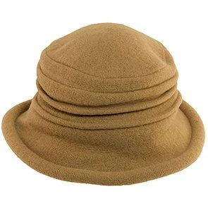 Genevra - Scala LW399 Walnut Crushable Boiled Wool Cloche Hat 13 Genevra - Scala LW399 Walnut Crushable Boiled Wool Cloche Hat - Image 13