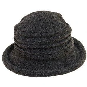 Genevra - Scala LW399 Walnut Crushable Boiled Wool Cloche Hat 11 Genevra - Scala LW399 Walnut Crushable Boiled Wool Cloche Hat - Image 11