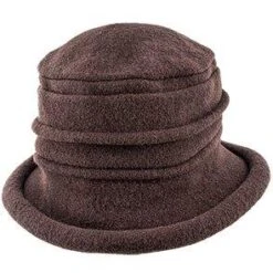 Genevra - Scala LW399 Walnut Crushable Boiled Wool Cloche Hat 28 Genevra - Scala LW399 Walnut Crushable Boiled Wool Cloche Hat -Bailey Store scala cloche walnut one size fits most genevra scala lw399 walnut crushable boiled wool cloche hat hat 16556514902156