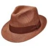 Cavalier - Scala Unisex Natural Matte Raffia Straw Fedora Hat