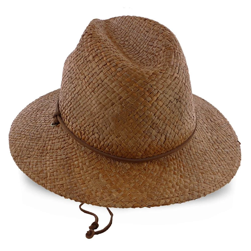 Grand Turk - Scala 100% Raffia Straw Fedora Hat 4 Grand Turk - Scala 100% Raffia Straw Fedora Hat - Image 4
