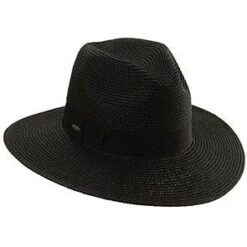 Sunnydale - Scala Toast Paper Braid Big Brim Fedora