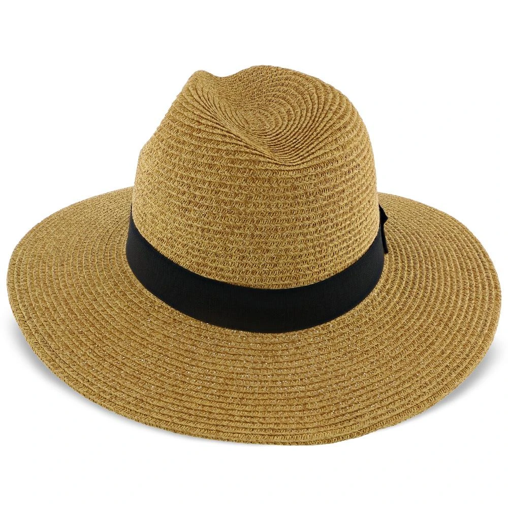 Sunnydale - Scala Toast Paper Braid Big Brim Fedora 6 Sunnydale - Scala Toast Paper Braid Big Brim Fedora - Image 6