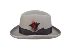 Dashing - Scala WF545 Wool Felt Homburg Hat -Bailey Store scala homburg dashing scala wf545 wool felt homburg hat hat 17331361382540