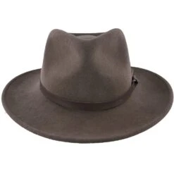 Darwin - Scala DF6 Pecan Crushable Wool Felt Outback Hat -Bailey Store scala outback darwin scala df6 pecan crushable wool felt outback hat hat 16524312215692
