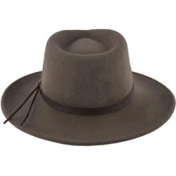 Darwin - Scala DF6 Pecan Crushable Wool Felt Outback Hat -Bailey Store scala outback darwin scala df6 pecan crushable wool felt outback hat hat 16524312608908