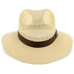 Tahoe - Scala Natural Grade 8 Panama Straw Outback Hat -Bailey Store scala outback tahoe scala natural grade 8 panama straw outback hat hat 16524609323148