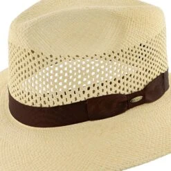 Tahoe - Scala Natural Grade 8 Panama Straw Outback Hat -Bailey Store scala outback tahoe scala natural grade 8 panama straw outback hat hat 16524609421452