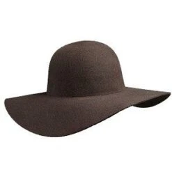 Cocoa - Scala LF41 Chocolate Wool Felt Floppy Wide Brim Hat -Bailey Store scala wide brim chocolate one size fits most cocoa scala lf41 chocolate wool felt floppy wide brim hat hat 16556512870540
