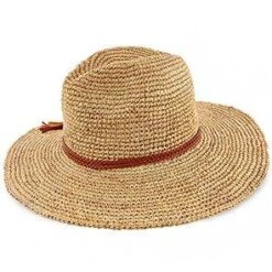Seychelles - LR683OS - Scala Crocheted Raffia Natural Tea Safari Hat -Bailey Store scala wide brim natural one size fits most seychelles lr683os scala crocheted raffia natural tea safari hat hat 16524457115788