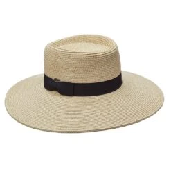 Optimist - Scala LP237 Toast Paper Braid Boater Hat -Bailey Store scala wide brim optimist scala lp237 toast paper braid boater hat hat 16524465373324