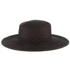 Optimist - Scala LP237 Toast Paper Braid Boater Hat -Bailey Store scala wide brim optimist scala lp237 toast paper braid boater hat hat 16524465438860