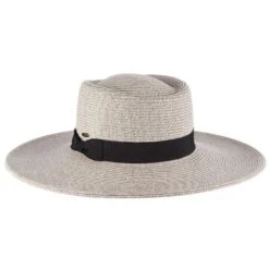 Optimist - Scala LP237 Toast Paper Braid Boater Hat -Bailey Store scala wide brim optimist scala lp237 toast paper braid boater hat hat 16524465537164