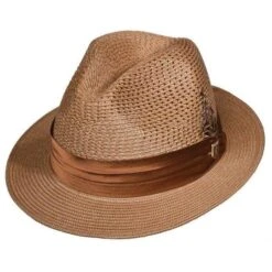 Stacy Adams Dublin Poly Braid Straw Fedora Hat -Bailey Store stacy adams fedora dublin stacy adams poly braid fedora hat hat 16524899778700