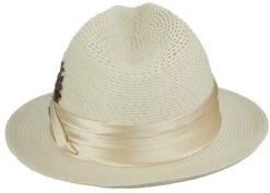 Stacy Adams Dublin Poly Braid Straw Fedora Hat -Bailey Store stacy adams fedora dublin stacy adams poly braid fedora hat hat 16524899877004