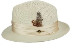 Stacy Adams Dublin Poly Braid Straw Fedora Hat -Bailey Store stacy adams fedora dublin stacy adams poly braid fedora hat hat 16524899909772