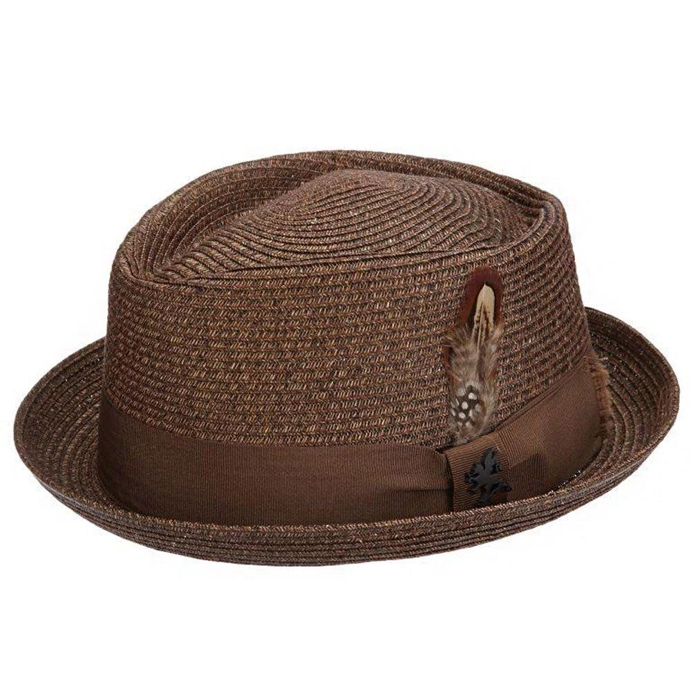 Brighton - Stacy Adams Straw Fedora Hat 3 Brighton - Stacy Adams Straw Fedora Hat - Image 3