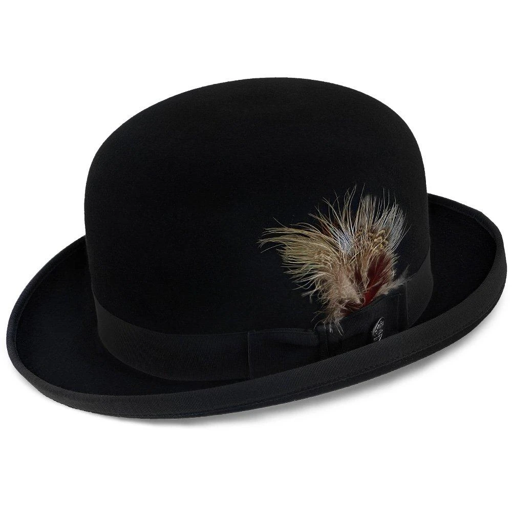 Derby - Stetson Fur Felt Derby Hat - TFDRBYB 2 Derby - Stetson Fur Felt Derby Hat - TFDRBYB - Image 2