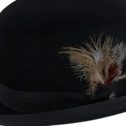 Derby - Stetson Fur Felt Derby Hat - TFDRBYB 12 Derby - Stetson Fur Felt Derby Hat - TFDRBYB -Bailey Store stetson derby derby stetson fur felt derby hat tfdrbyb hat 16524227510412