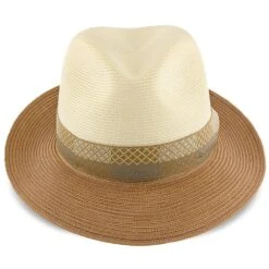 Andover - Stetson Milan Straw Fedora Hat - TSANDV -Bailey Store stetson fedora andover stetson milan straw fedora hat tsandv hat 16524252971148