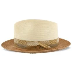 Andover - Stetson Milan Straw Fedora Hat - TSANDV -Bailey Store stetson fedora andover stetson milan straw fedora hat tsandv hat 16524253069452
