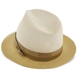 Andover - Stetson Milan Straw Fedora Hat - TSANDV -Bailey Store stetson fedora andover stetson milan straw fedora hat tsandv hat 16524253397132