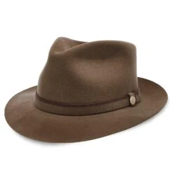 Belfast - Stetson Fur Felt Fedora Hat - TWBLFS -Bailey Store stetson fedora belfast stetson fur felt fedora hat twblfs hat 16524261720204