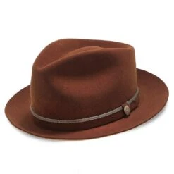 Belfast - Stetson Fur Felt Fedora Hat - TWBLFS -Bailey Store stetson fedora belfast stetson fur felt fedora hat twblfs hat 16524261818508