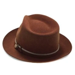 Belfast - Stetson Fur Felt Fedora Hat - TWBLFS -Bailey Store stetson fedora belfast stetson fur felt fedora hat twblfs hat 16524262473868