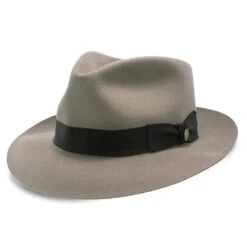 Bogie - Stetson Fur Felt Fedora Hat -Bailey Store stetson fedora bogie stetson fur felt fedora hat hat 16524541296780