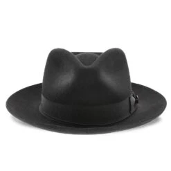 Bogie - Stetson Fur Felt Fedora Hat -Bailey Store stetson fedora bogie stetson fur felt fedora hat hat 16524541460620