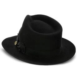 Bogie - Stetson Fur Felt Fedora Hat -Bailey Store stetson fedora bogie stetson fur felt fedora hat hat 16524542050444