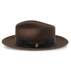 Bogie - Stetson Fur Felt Fedora Hat -Bailey Store stetson fedora bogie stetson fur felt fedora hat hat 16524542115980