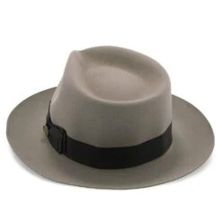 Bogie - Stetson Fur Felt Fedora Hat -Bailey Store stetson fedora bogie stetson fur felt fedora hat hat 16524542181516