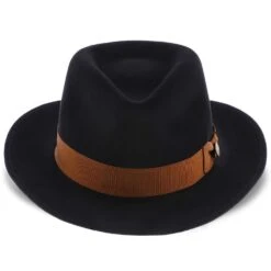 Stetson Bond St Fedora Wool Felt Hat -Bailey Store stetson fedora bond st stetson fedora hat h twbndsc hat 16524627050636